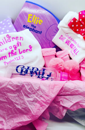 Baby Personalize Gift Basket