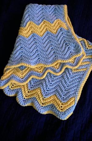 Baby Boy Wave Blanket